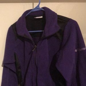 Purple Columbia fleece